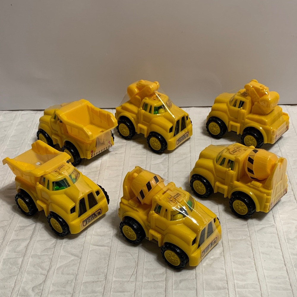 NEW Classic Tonka Trucks - Candy-Filled - Set of 6